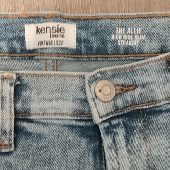 The Allie High Rise Slim Straight Jeans - Picture 8 of 14